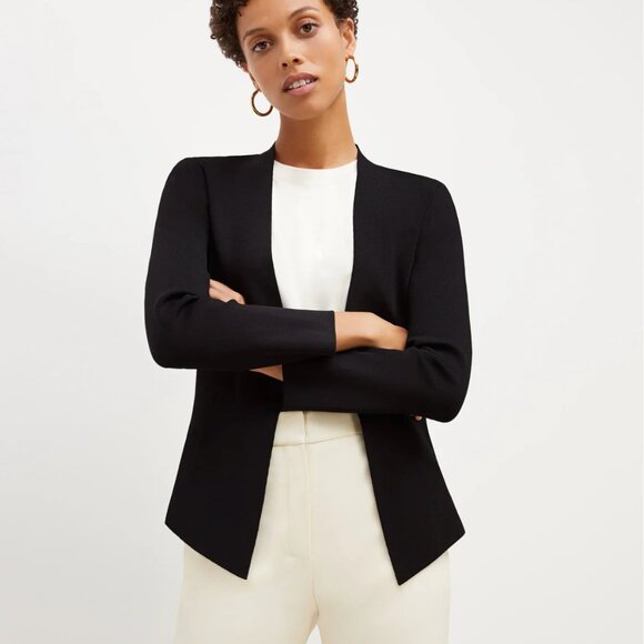 MM.LaFleur The Woolf Jardigan – Women’s Size Large | Stretch Knit Blazer Jacket - Picture 2 of 9